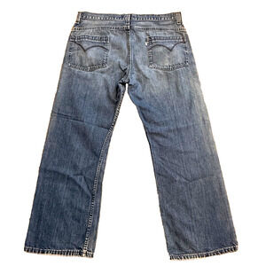 Vintage Levis Silvertab Jeans Mens 38x28.5 Bootcut Denim Baggy Wide Leg Grunge